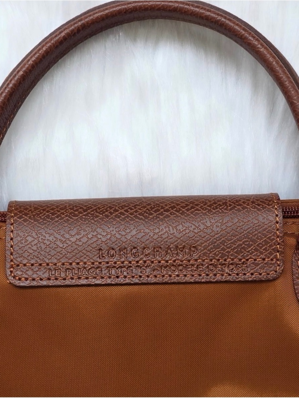 Longchamp cognac small - Picture 4 of 7